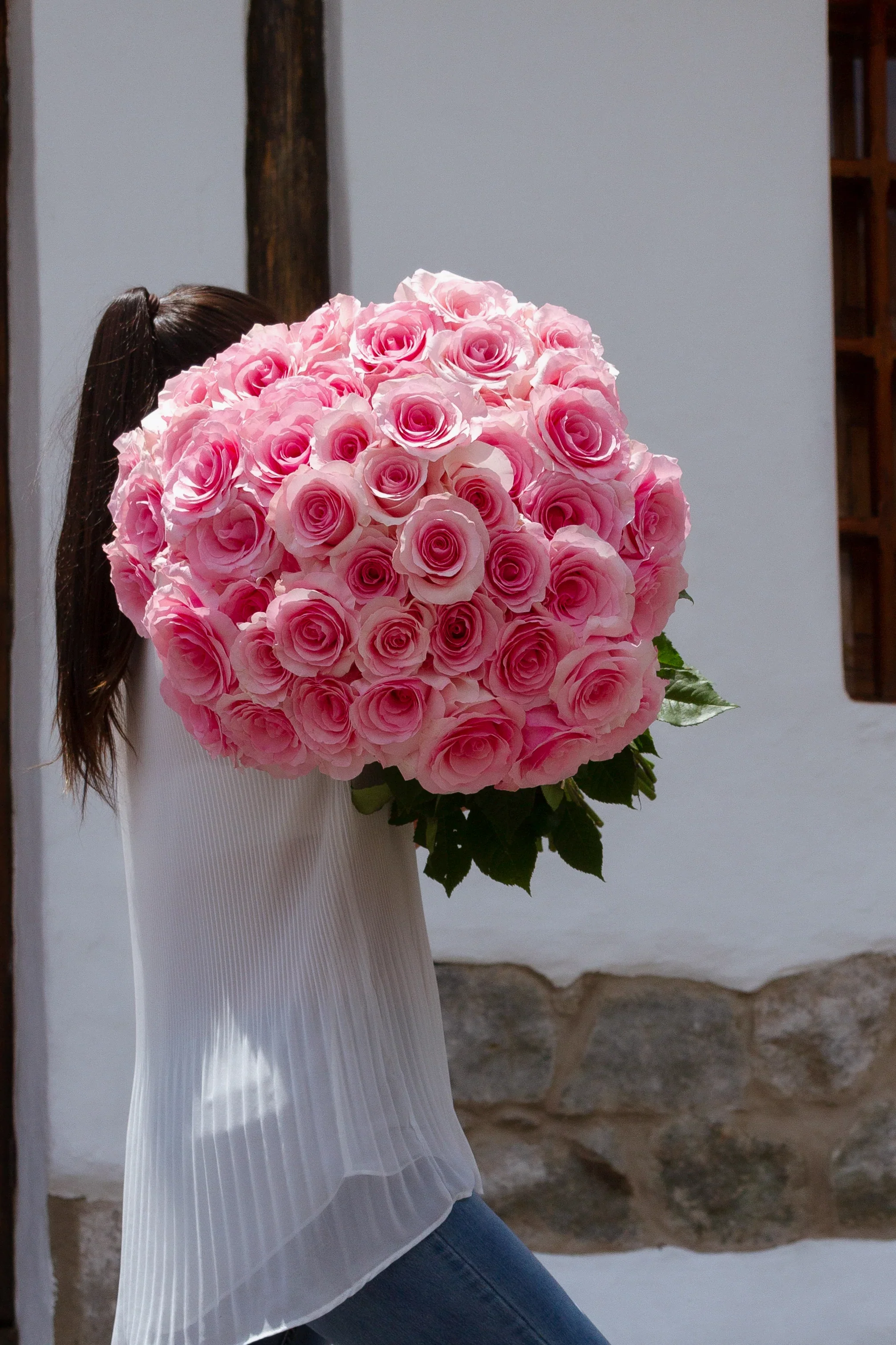 Pink Passion Long Stem Roses (Add-On) - Image 4